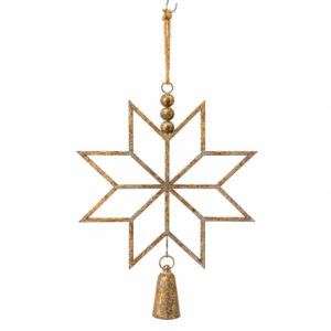 Großer Weihnachtsstern aus Metall Großer Weihnachtsstern aus Metall