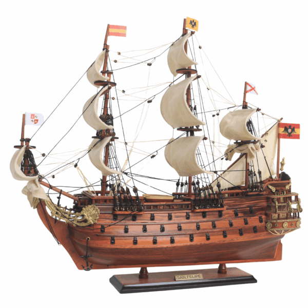 San Felipe Segelschiff Modell - Exklusiv 45 cm