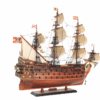 San Felipe Segelschiff Modell - Exklusiv 45 cm