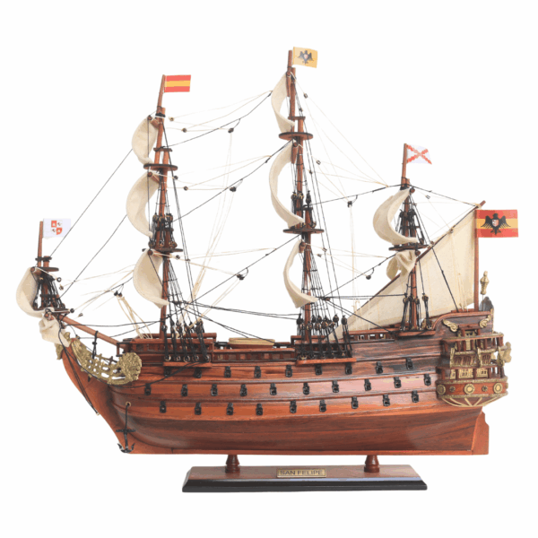 San Felipe Segelschiff Modell - Exklusiv 45 cm