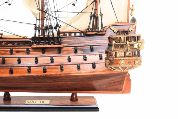 San Felipe Segelschiff Modell - Exklusiv 45 cm