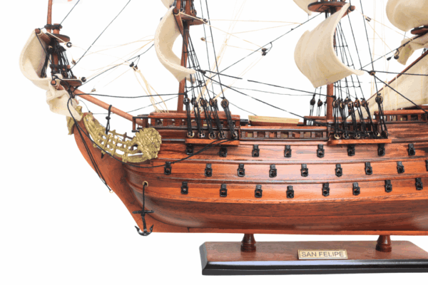 San Felipe Segelschiff Modell - Exklusiv 45 cm