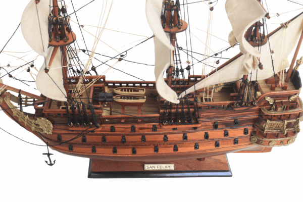 San Felipe Segelschiff Modell - Exklusiv 45 cm