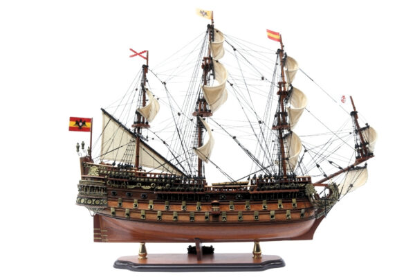 San Felipe Segelschiff Modell 80 cm – Exklusives historisches Kriegsschiff