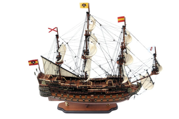 San Felipe Segelschiff Modell 80 cm – Exklusives historisches Kriegsschiff