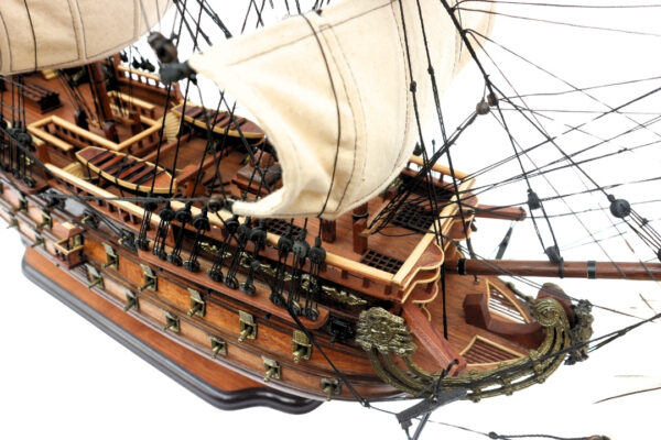 San Felipe Segelschiff Modell 80 cm – Exklusives historisches Kriegsschiff