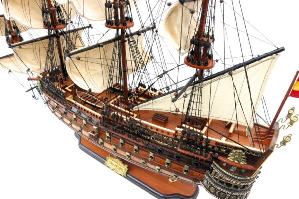 San Felipe Segelschiff Modell 80 cm – Exklusives historisches Kriegsschiff