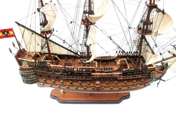 San Felipe Segelschiff Modell 80 cm – Exklusives historisches Kriegsschiff