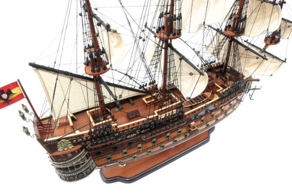 San Felipe Segelschiff Modell 80 cm – Exklusives historisches Kriegsschiff