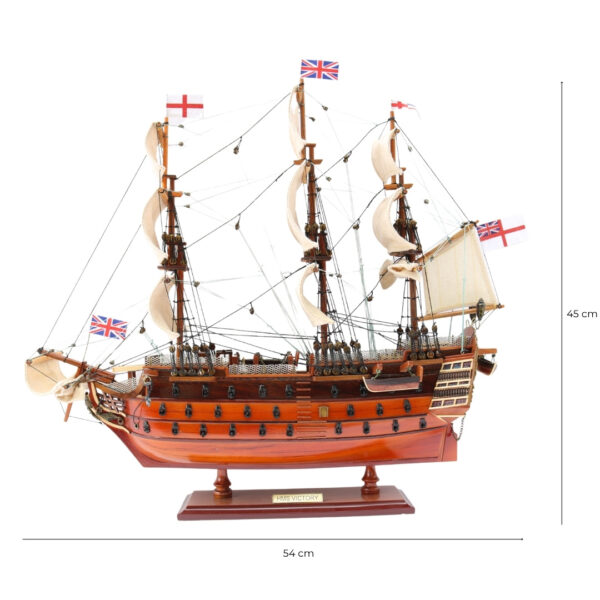 HMS Victory Segelschiff Modell - Exklusiv 54 cm