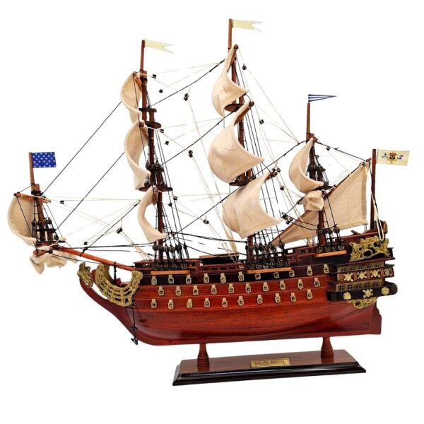 Historisches Soleil Royal Schiffsmodell - Exklusiv 46 cm